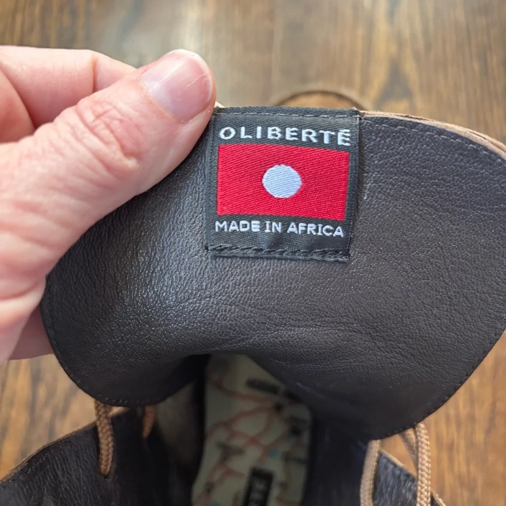 Oliberté Birara tan suede chukka style boot men’s 41 / 8 minimalist